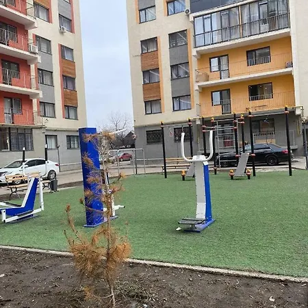 Уютная Квартира-Студия Жк Теремки Almaty Exterior photo